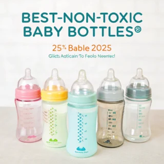 Best Non-Toxic Baby Bottles 2025 (Plastic-Free & Safe)