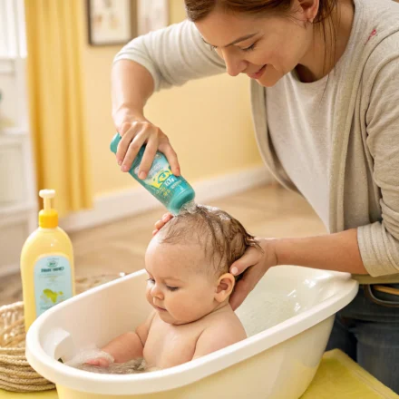 Non-Toxic Baby Shampoo for Cradle Cap (3 Safe Solutions)