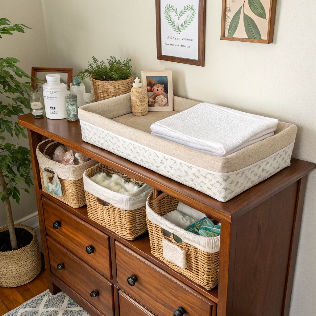 Diaper Changing Station Hacks for Small Spaces